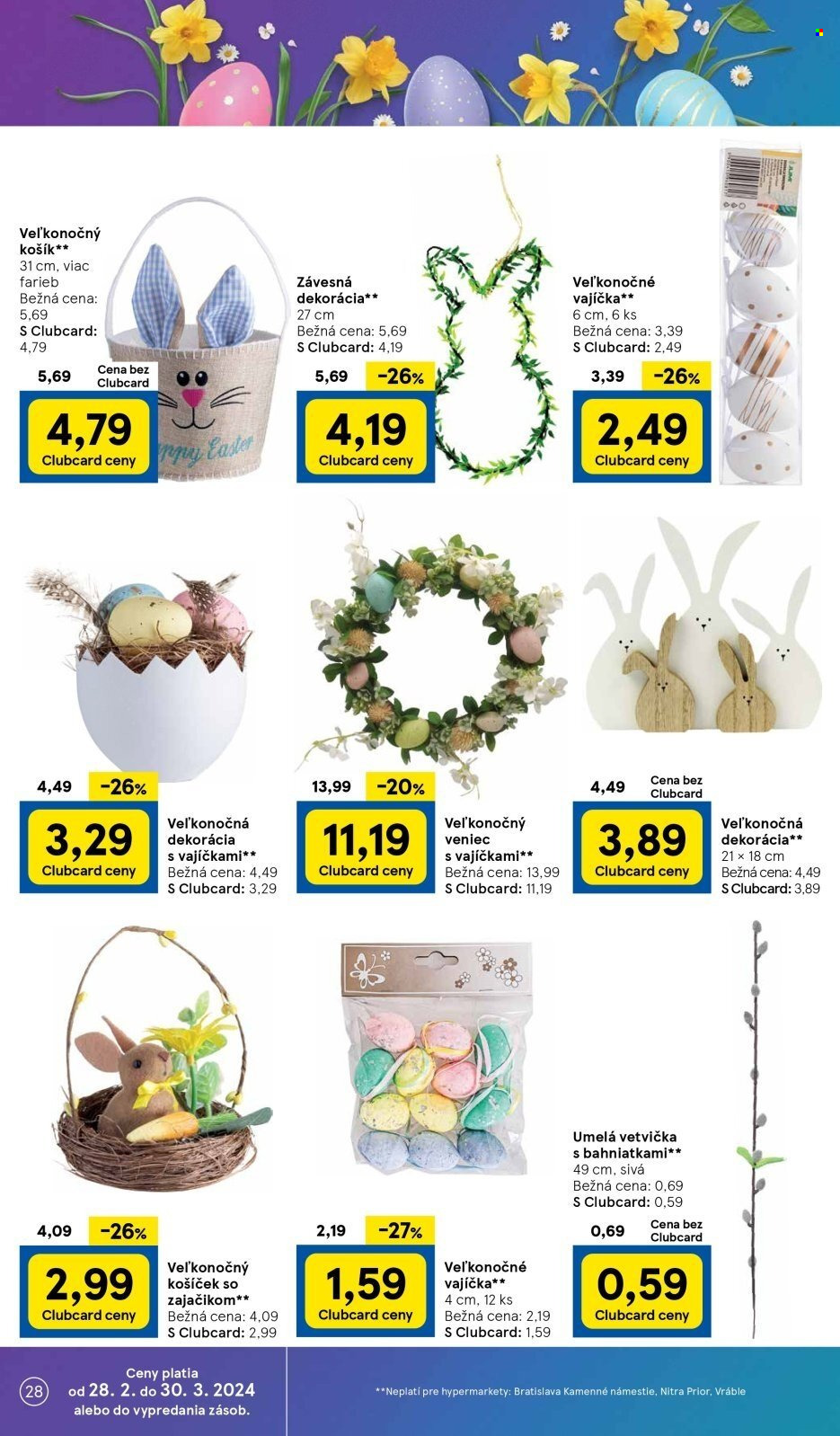 Leták TESCO - 28.2.2024 - 5.3.2024. Strana 28