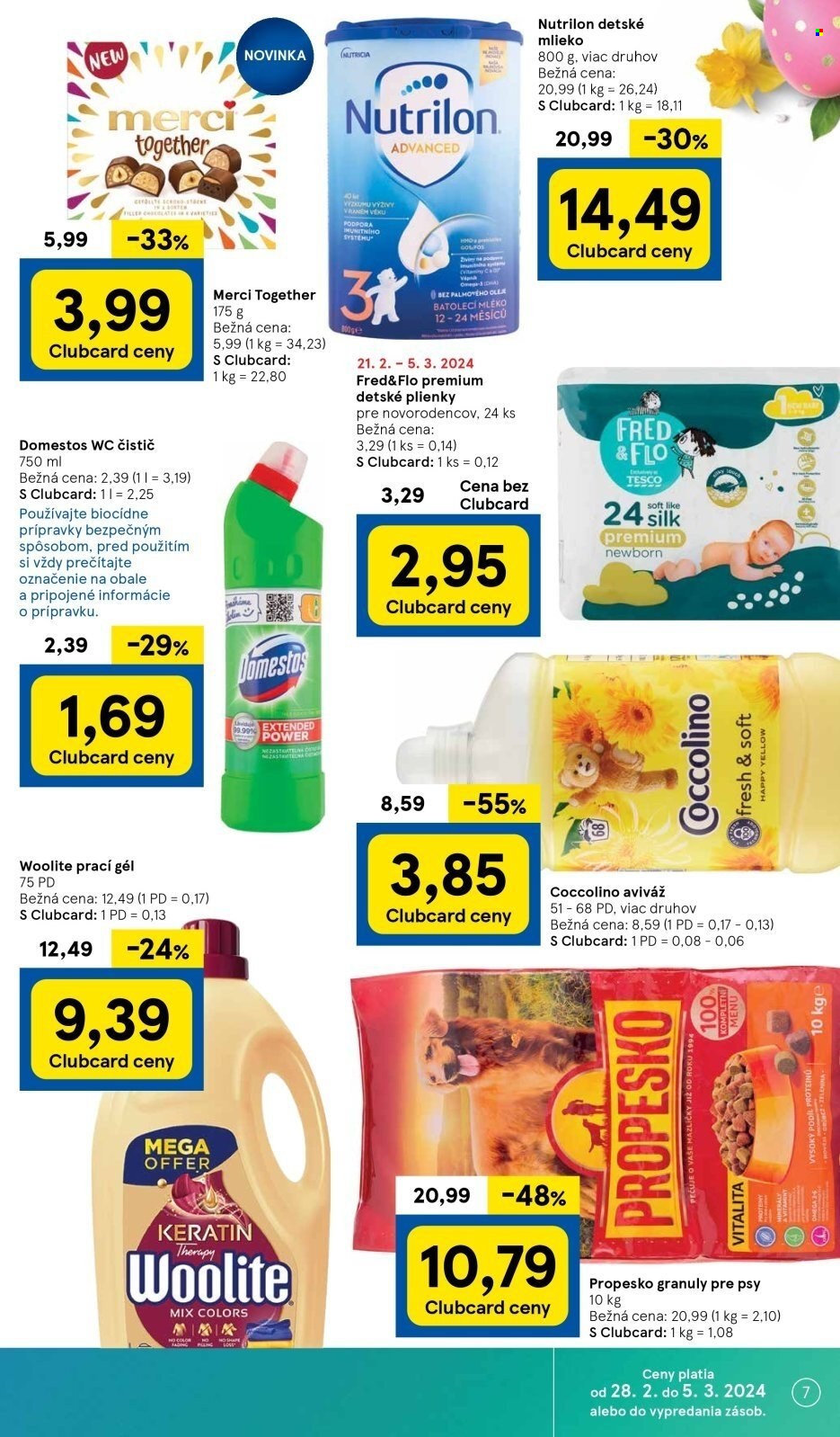 Leták TESCO supermarket - 28.2.2024 - 5.3.2024. Strana 7
