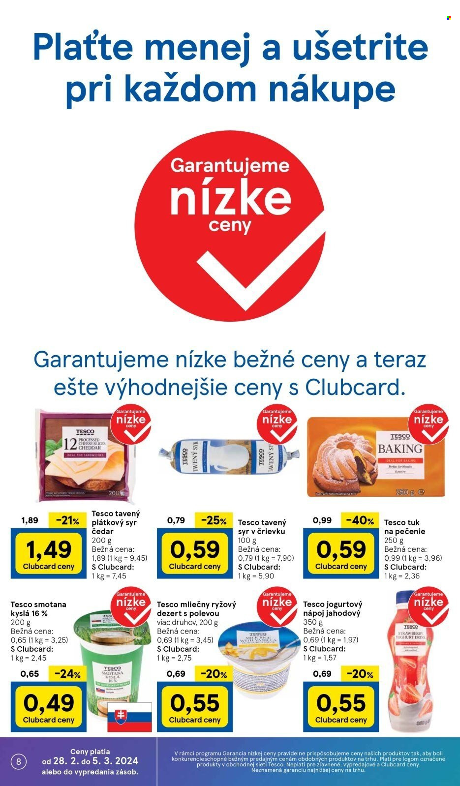Leták TESCO supermarket - 28.2.2024 - 5.3.2024. Strana 8
