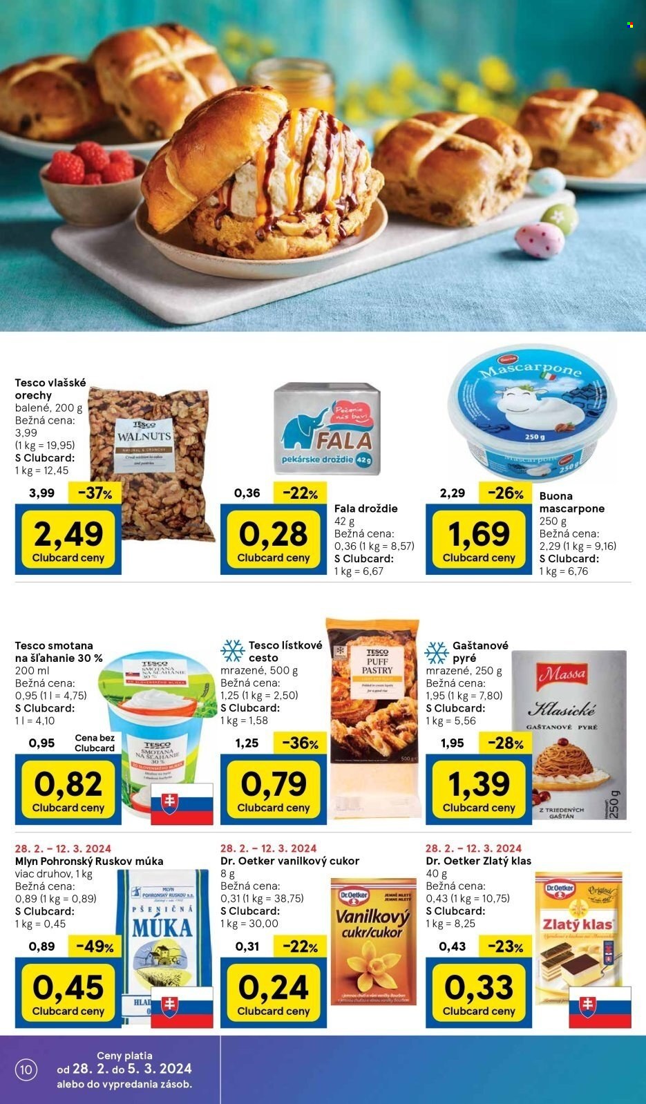Leták TESCO supermarket - 28.2.2024 - 5.3.2024. Strana 10