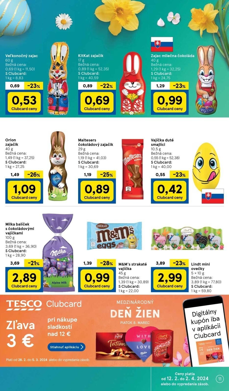 Leták TESCO supermarket - 28.2.2024 - 5.3.2024. Strana 11