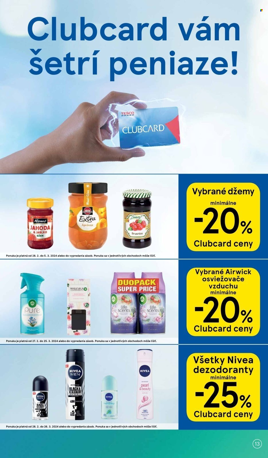 Leták TESCO supermarket - 28.2.2024 - 5.3.2024. Strana 13