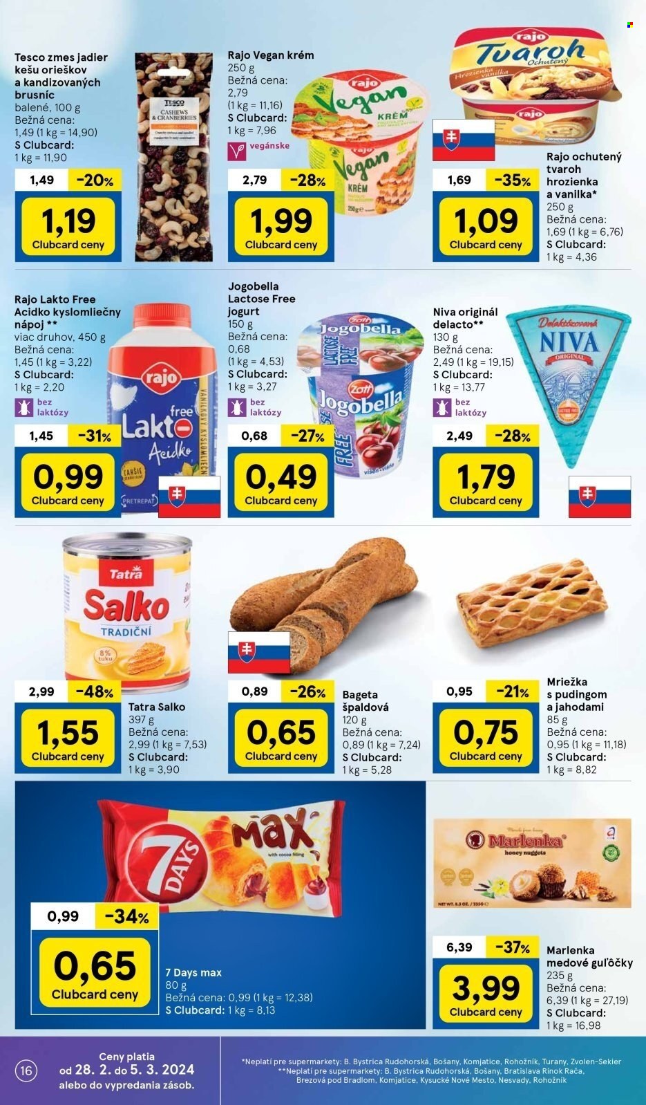 Leták TESCO supermarket - 28.2.2024 - 5.3.2024. Strana 16