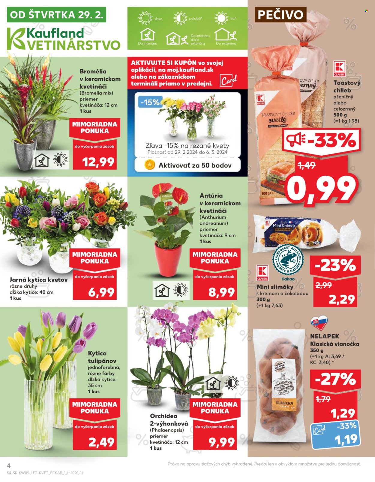 Leták Kaufland - 29.2.2024 - 6.3.2024. Strana 4
