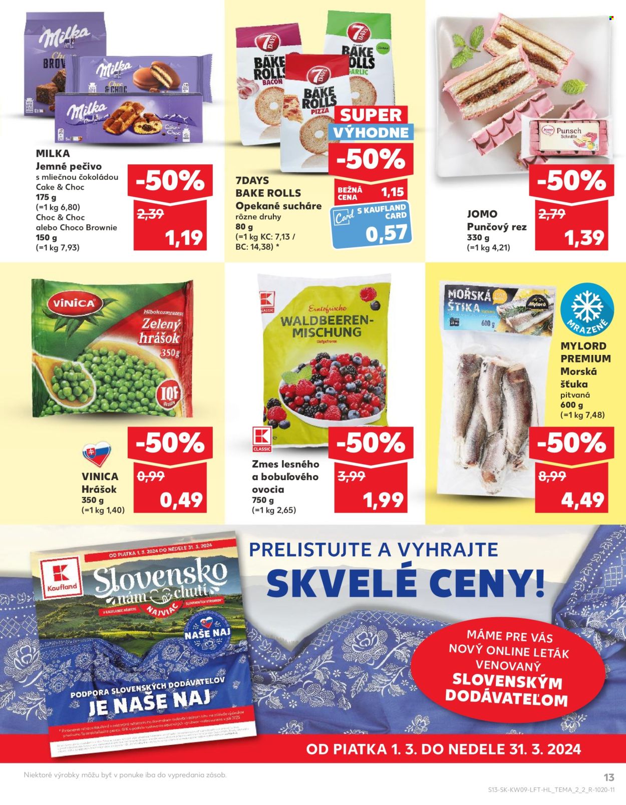Leták Kaufland - 29.2.2024 - 6.3.2024. Strana 13