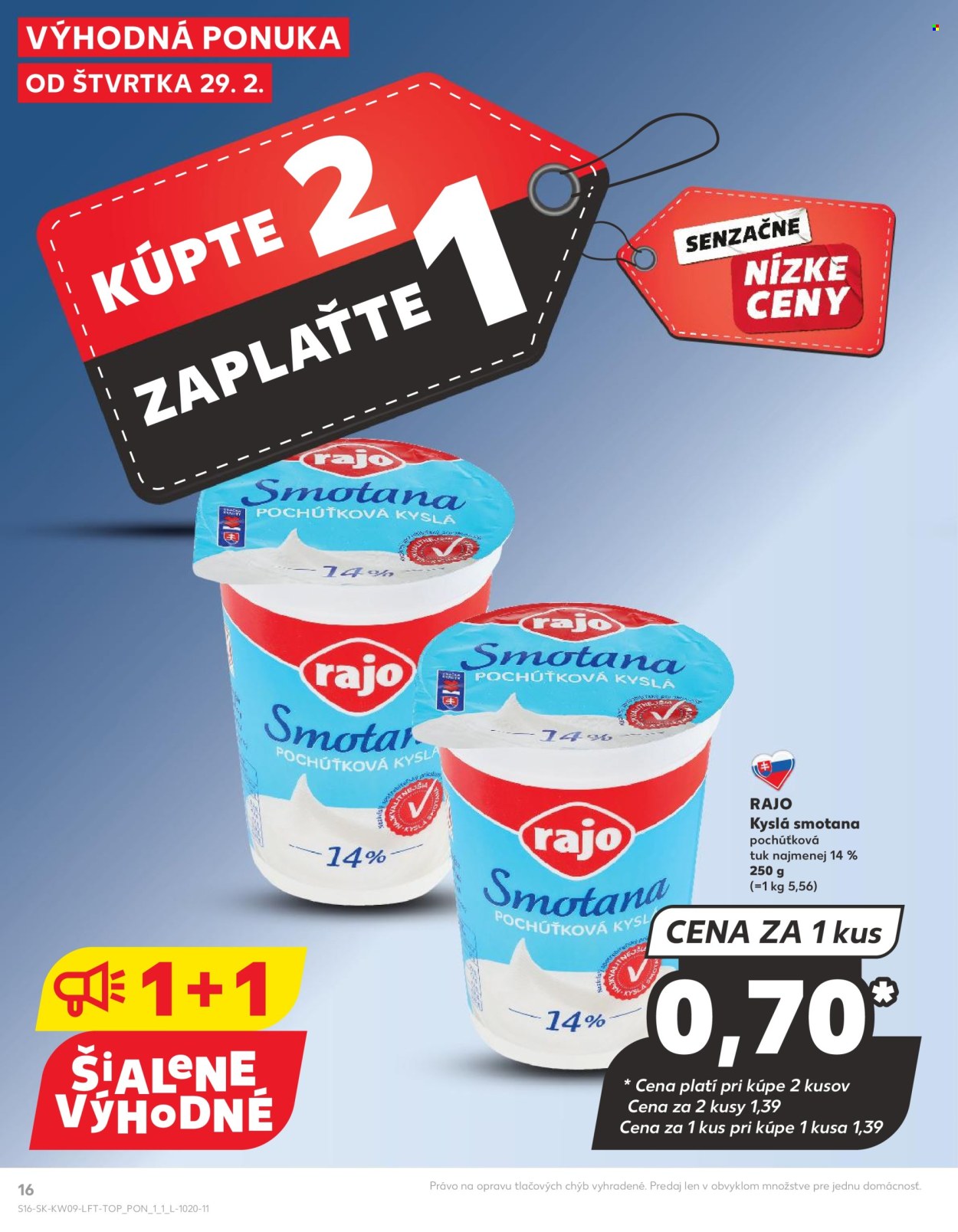Leták Kaufland - 29.2.2024 - 6.3.2024. Strana 16