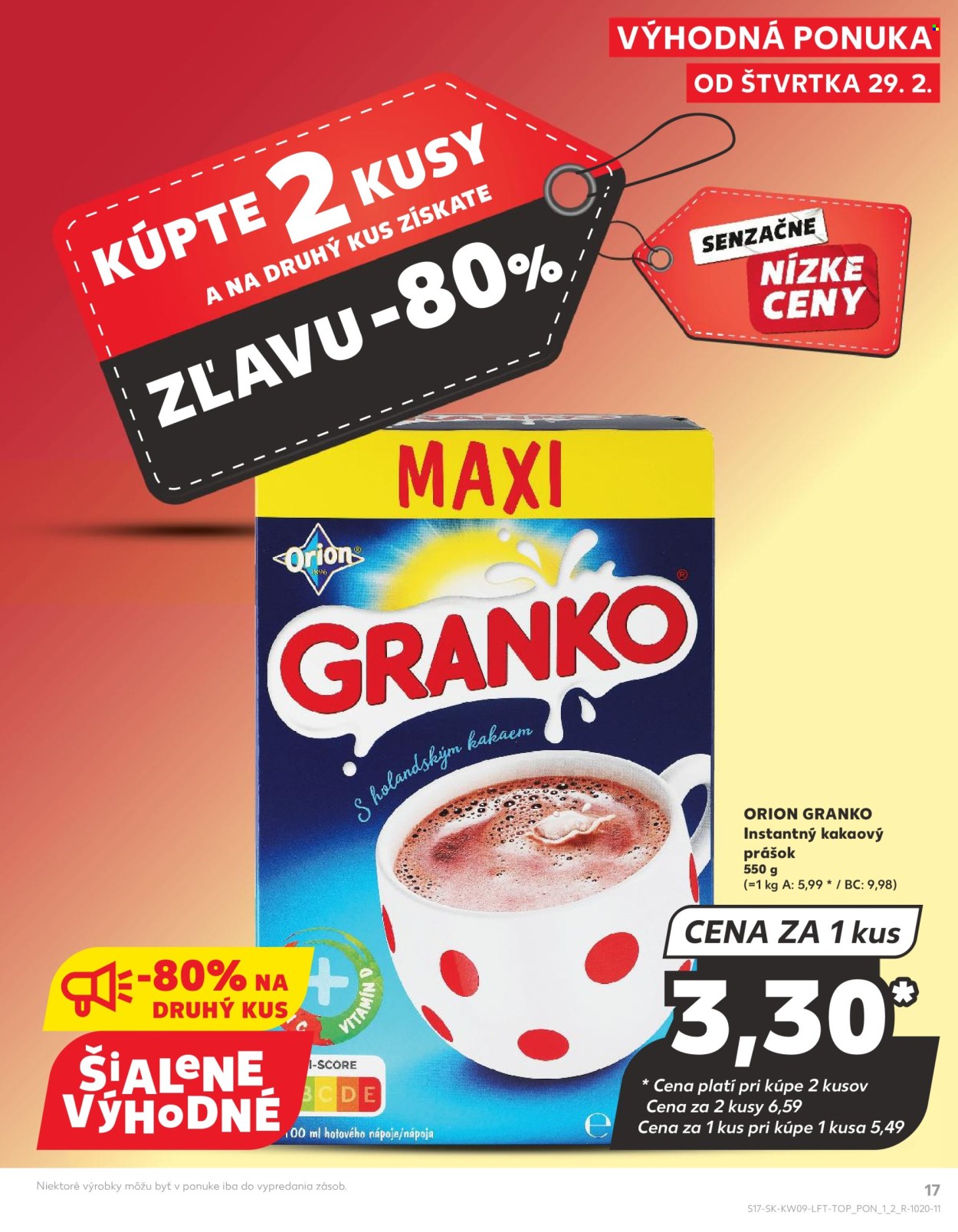 Leták Kaufland - 29.2.2024 - 6.3.2024. Strana 17