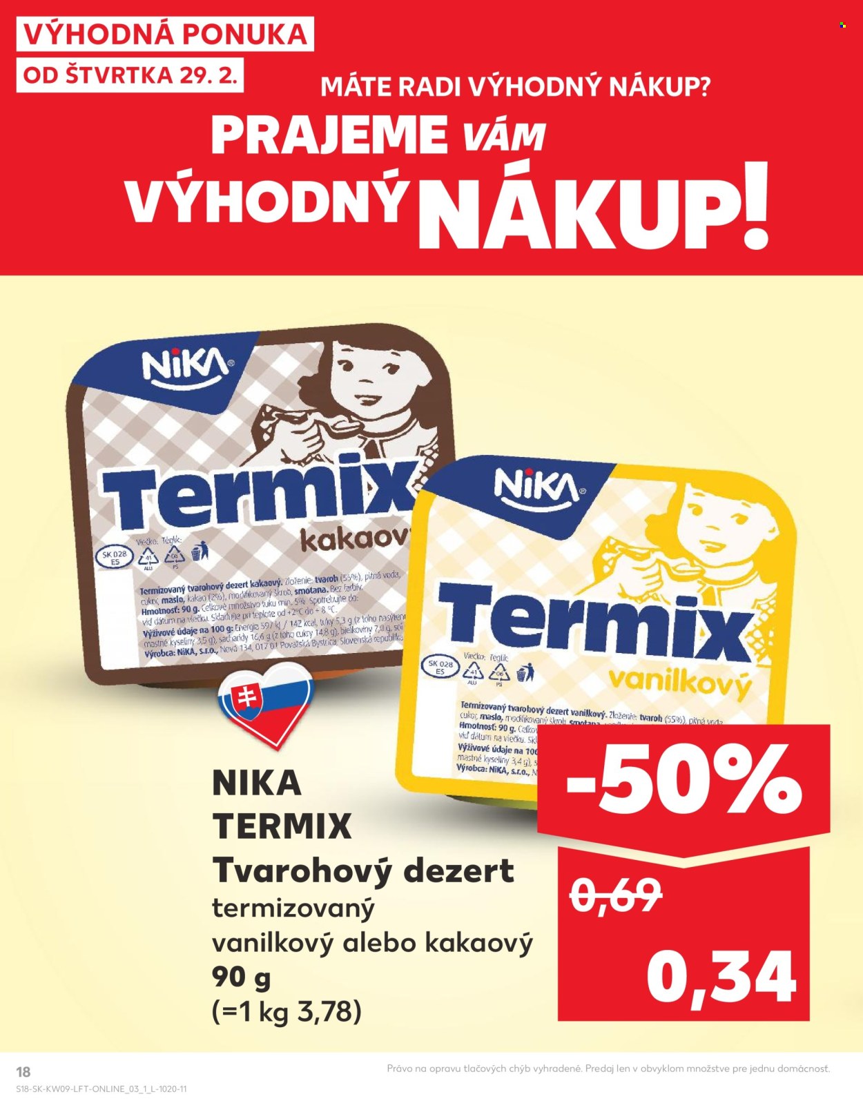 Leták Kaufland - 29.2.2024 - 6.3.2024. Strana 18