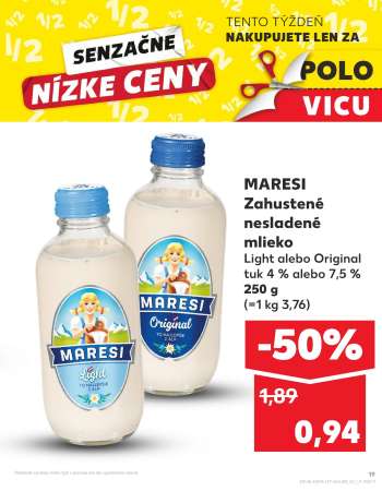thumbnail - MARESI Zahustené nesladené