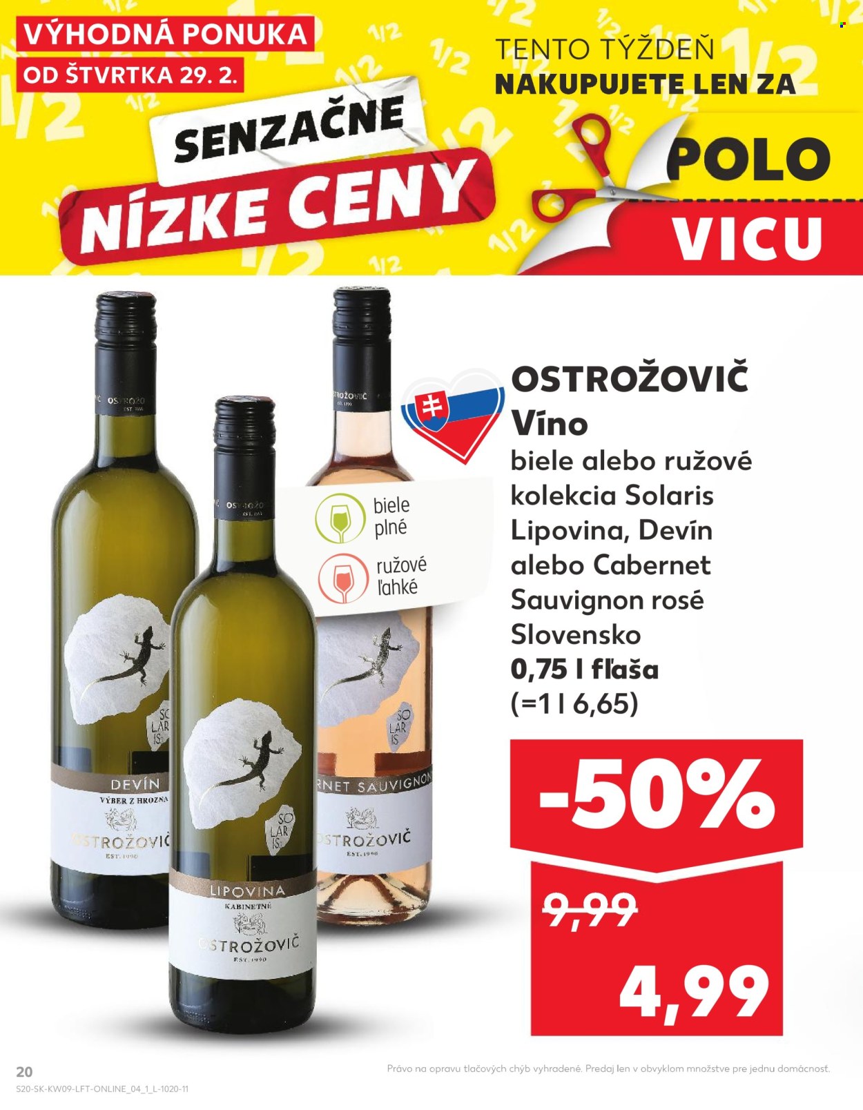 Leták Kaufland - 29.2.2024 - 6.3.2024. Strana 20