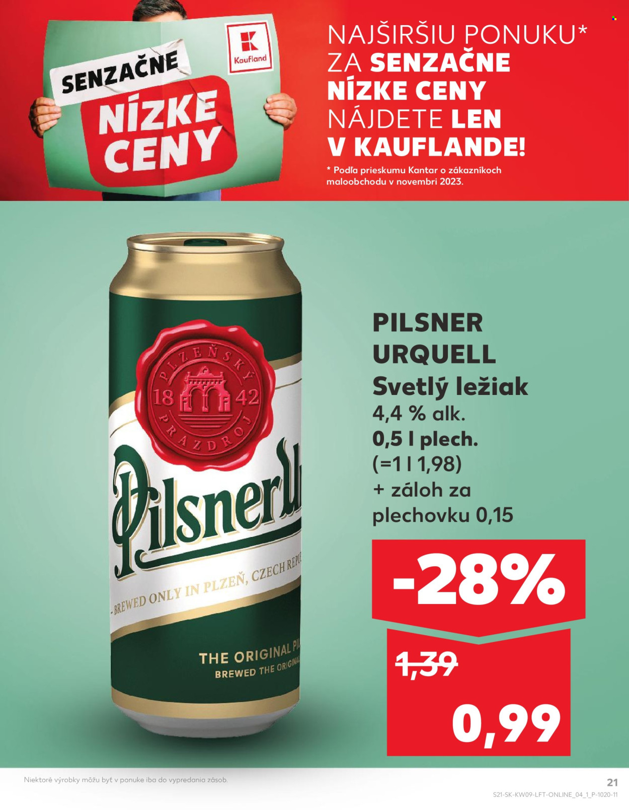 Leták Kaufland - 29.2.2024 - 6.3.2024. Strana 21