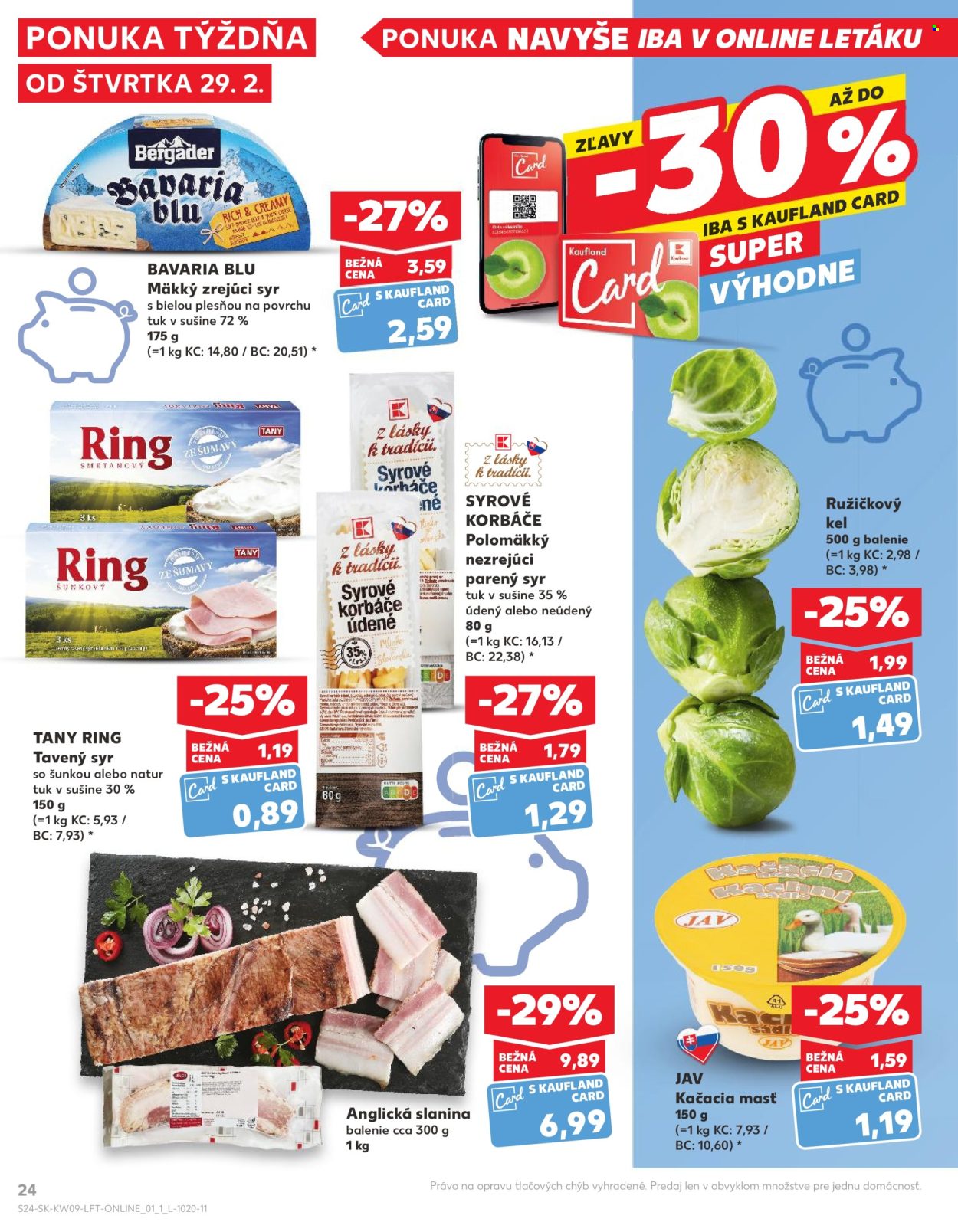 Leták Kaufland - 29.2.2024 - 6.3.2024. Strana 24