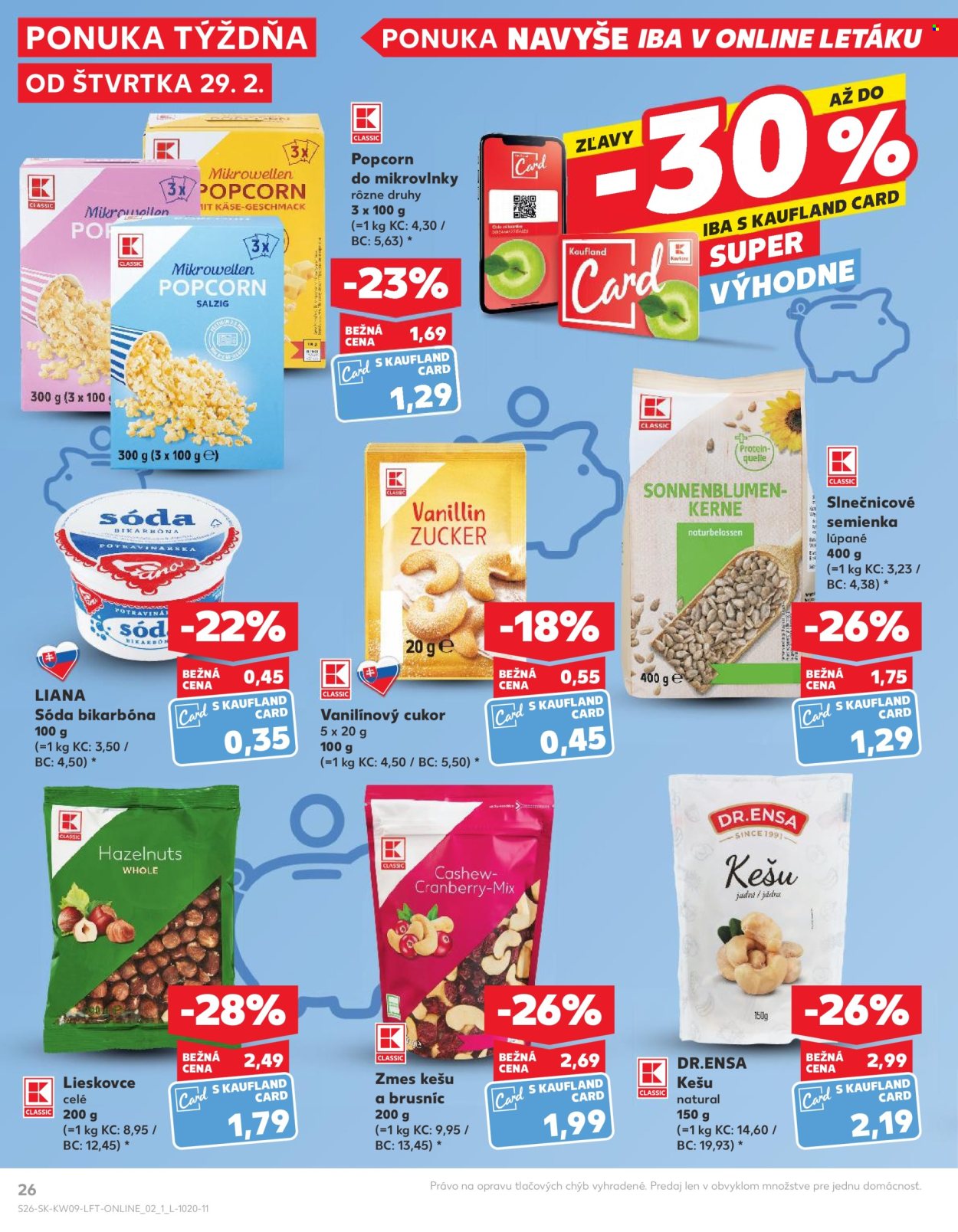 Leták Kaufland - 29.2.2024 - 6.3.2024. Strana 26