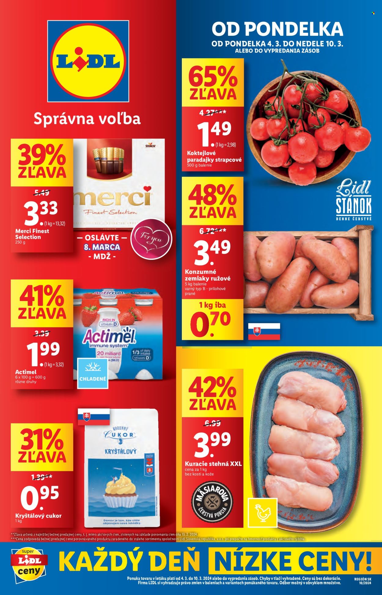 Leták Lidl - 4.3.2024 - 10.3.2024. Strana 1