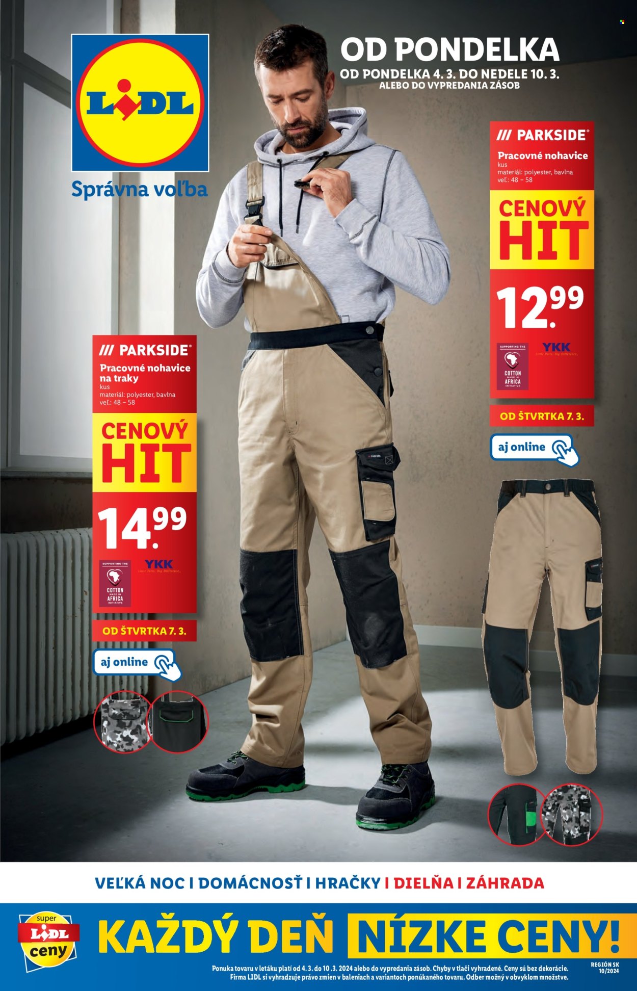 Leták Lidl - 4.3.2024 - 10.3.2024. Strana 1