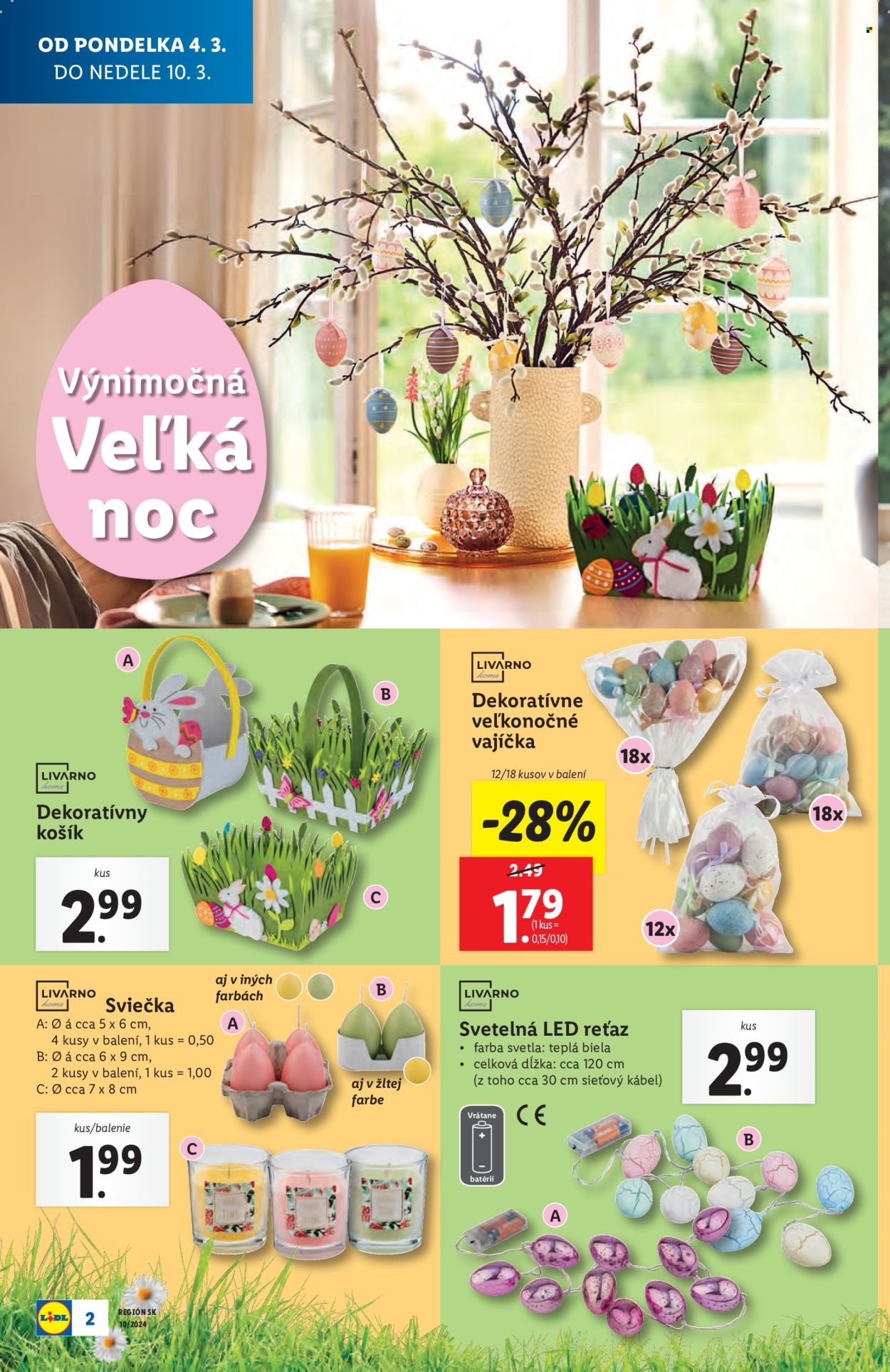 Leták Lidl - 4.3.2024 - 10.3.2024. Strana 2