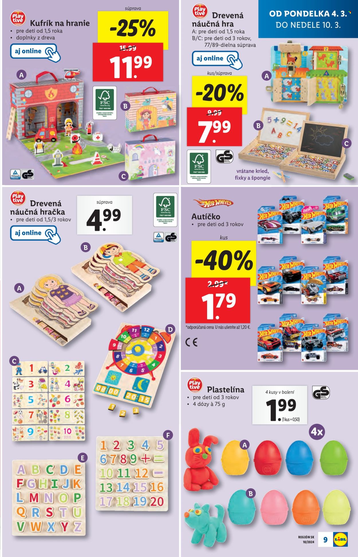 Leták Lidl - 4.3.2024 - 10.3.2024. Strana 9