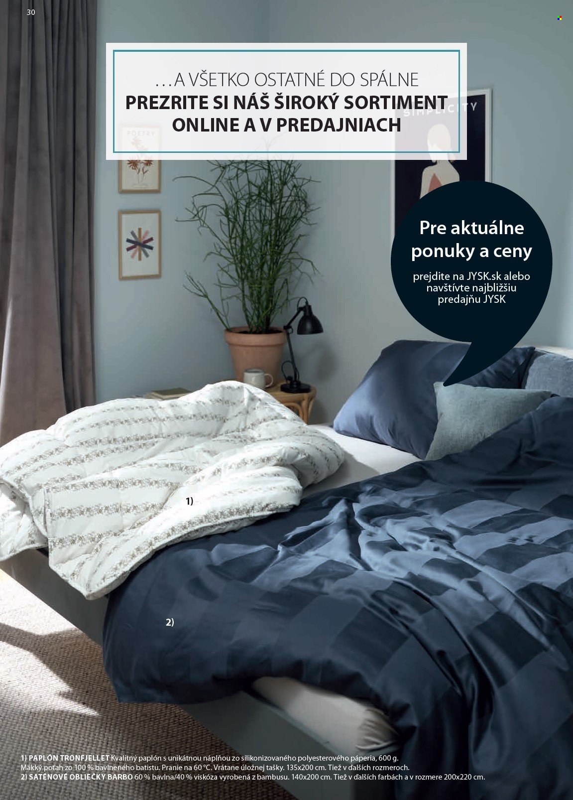 Leták JYSK. Strana 31