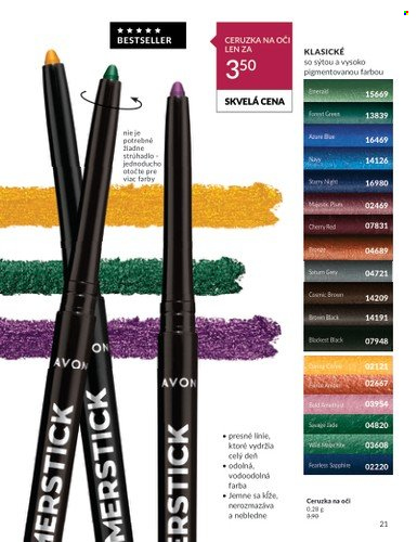 Leták Avon - 1.3.2024 - 31.3.2024. Strana 21