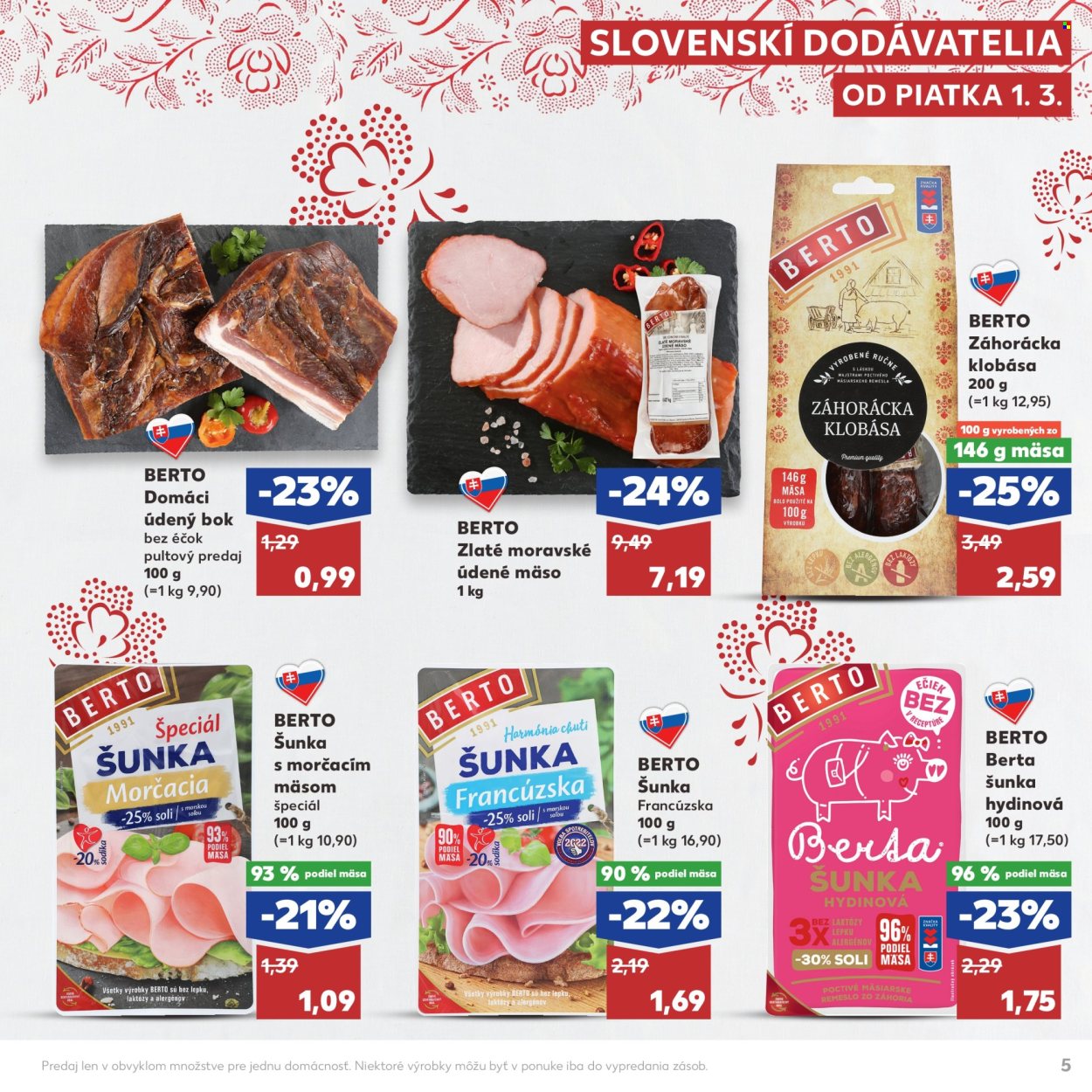 Leták Kaufland - 1.3.2024 - 31.3.2024. Strana 5