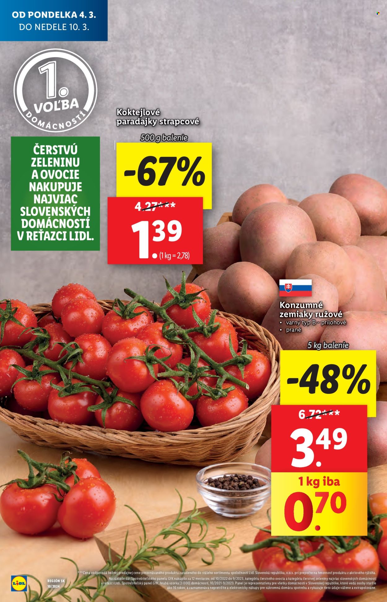 Leták Lidl - 7.3.2024 - 10.3.2024. Strana 10