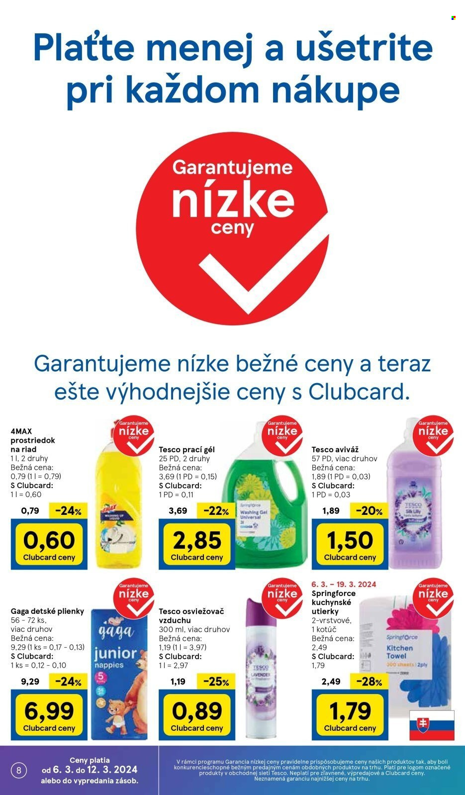 Leták TESCO - 6.3.2024 - 12.3.2024. Strana 8