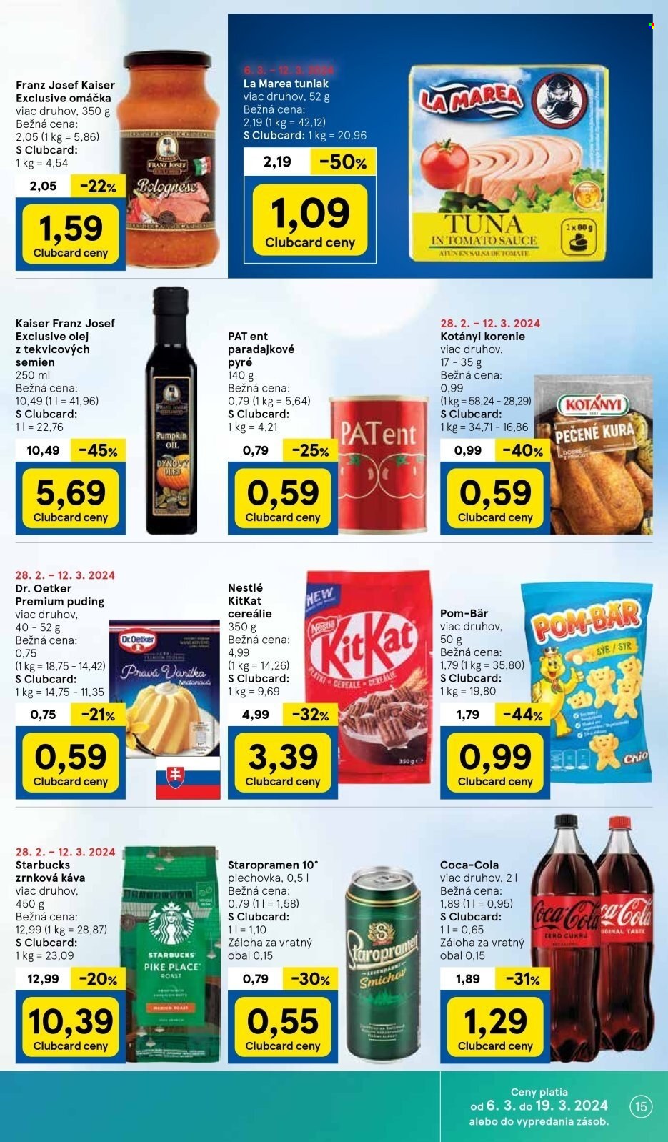 Leták TESCO - 6.3.2024 - 12.3.2024. Strana 15