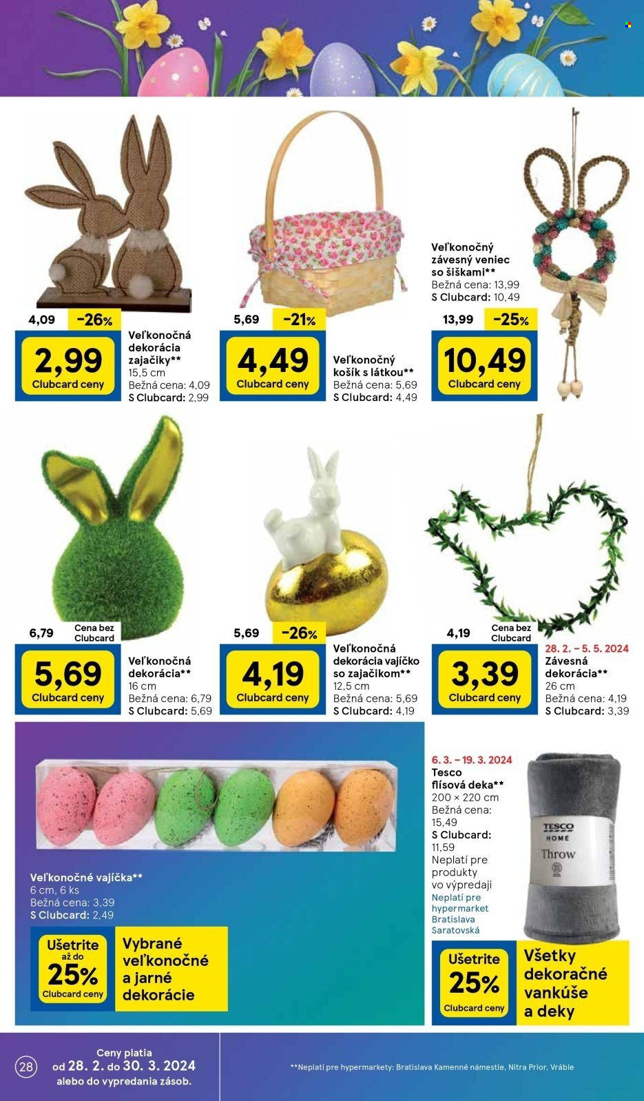 Leták TESCO - 6.3.2024 - 12.3.2024. Strana 28
