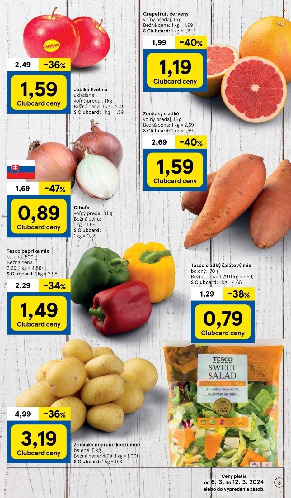 Leták TESCO supermarket - 6.3.2024 - 12.3.2024. Strana 3
