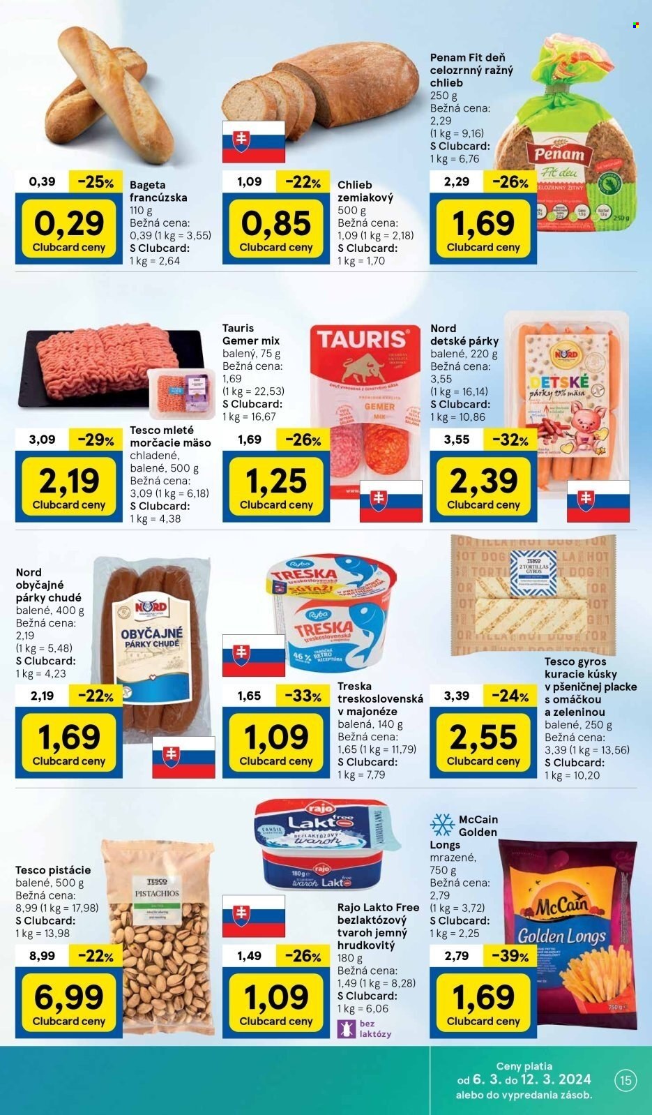 Leták TESCO supermarket - 6.3.2024 - 12.3.2024. Strana 15
