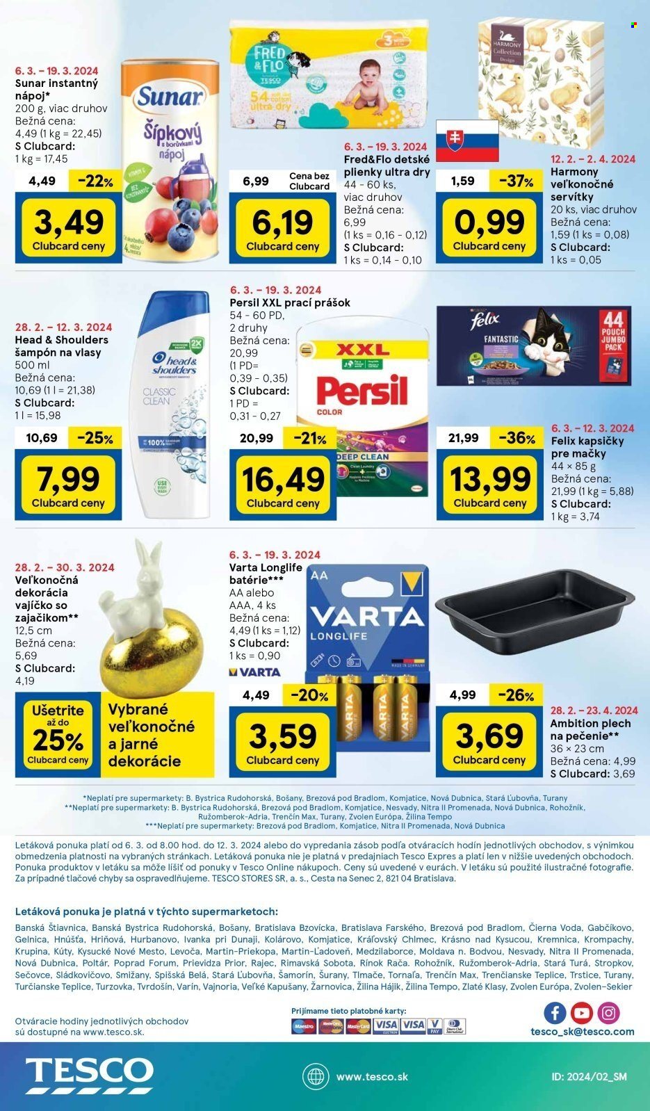 Leták TESCO supermarket - 6.3.2024 - 12.3.2024. Strana 19