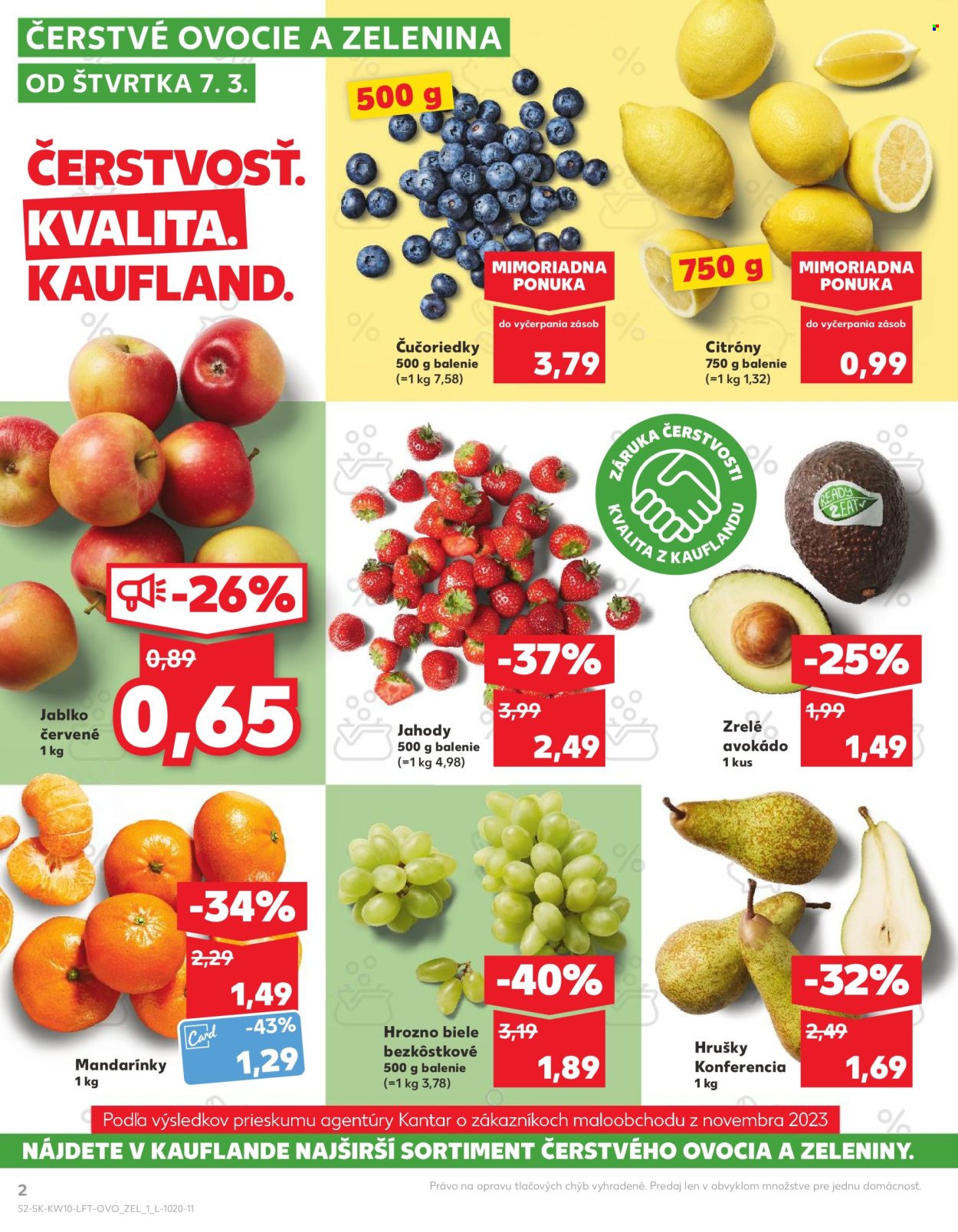 Leták Kaufland - 7.3.2024 - 13.3.2024. Strana 2