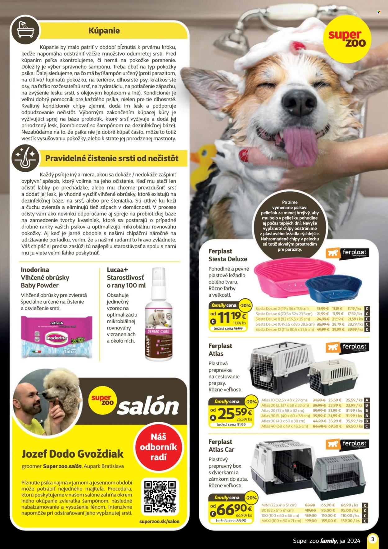 Leták SUPER ZOO. Strana 3