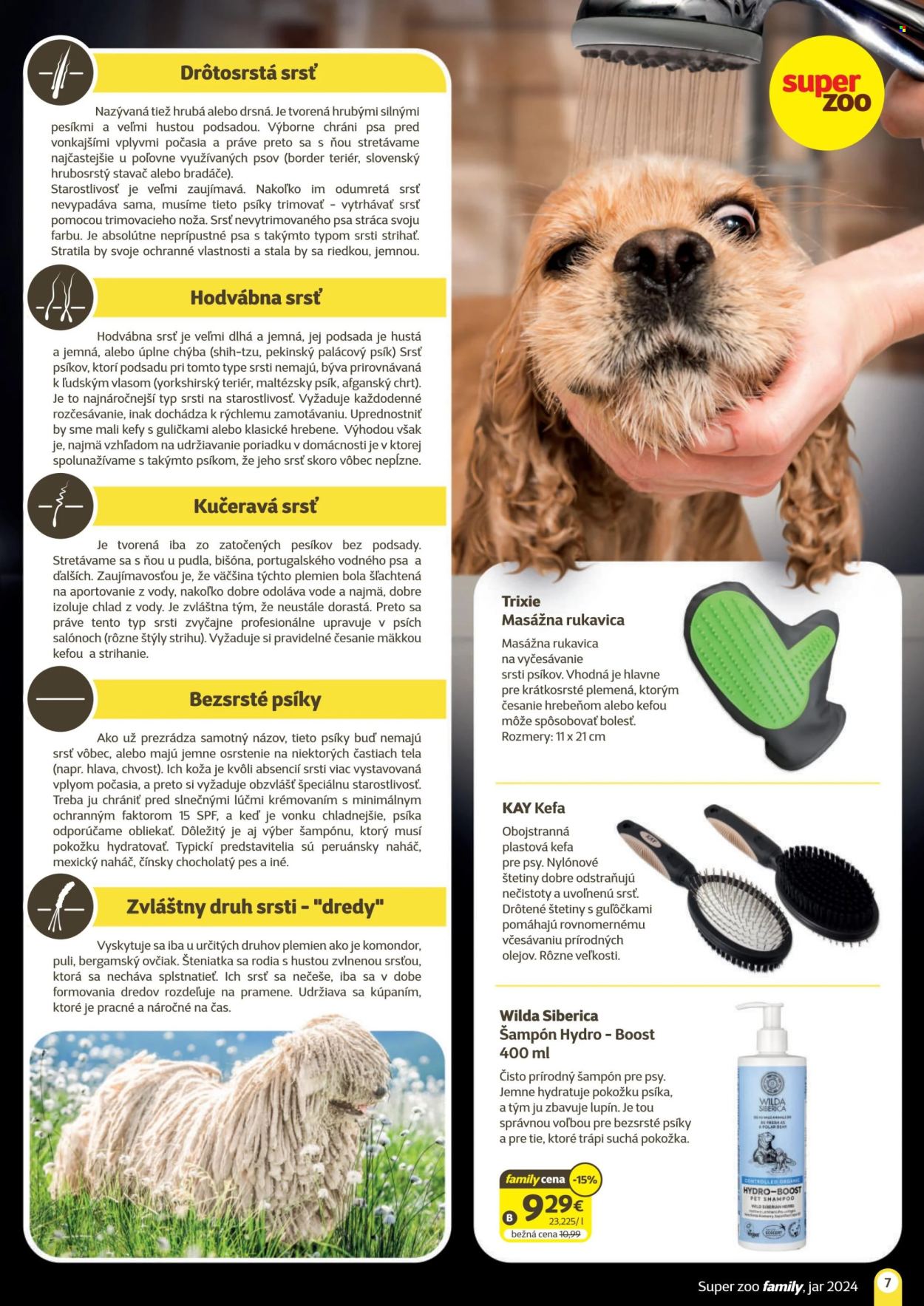 Leták SUPER ZOO. Strana 7