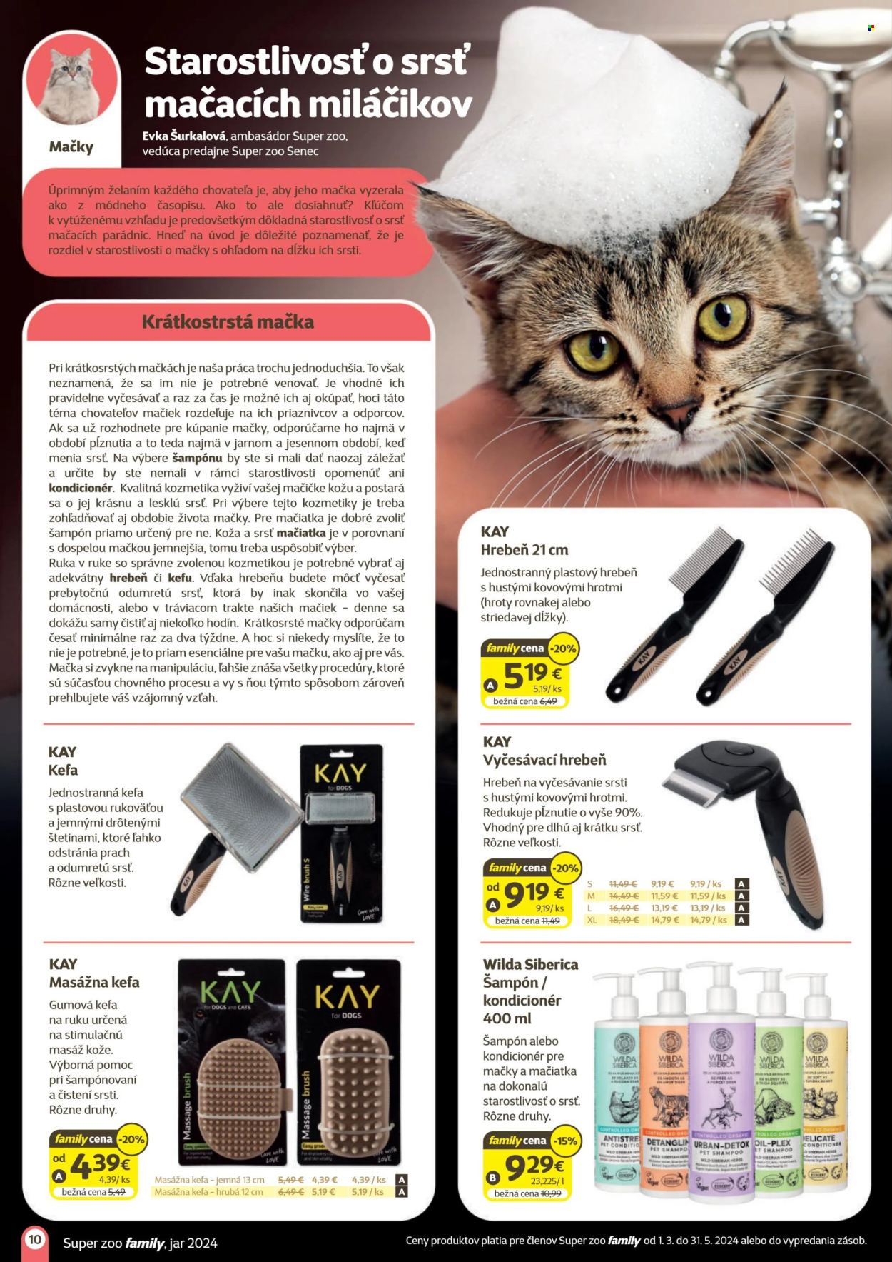 Leták SUPER ZOO. Strana 10