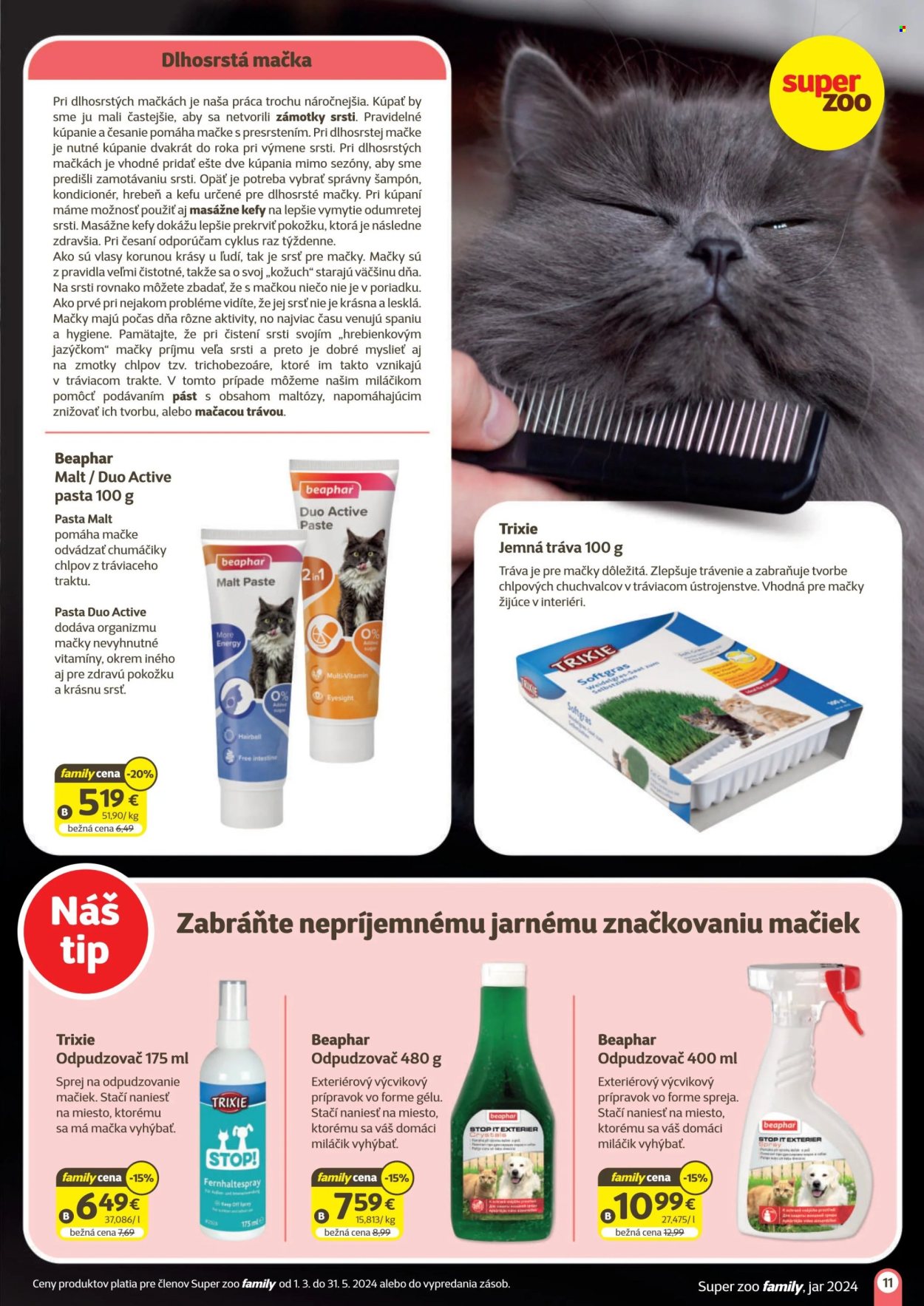 Leták SUPER ZOO. Strana 11