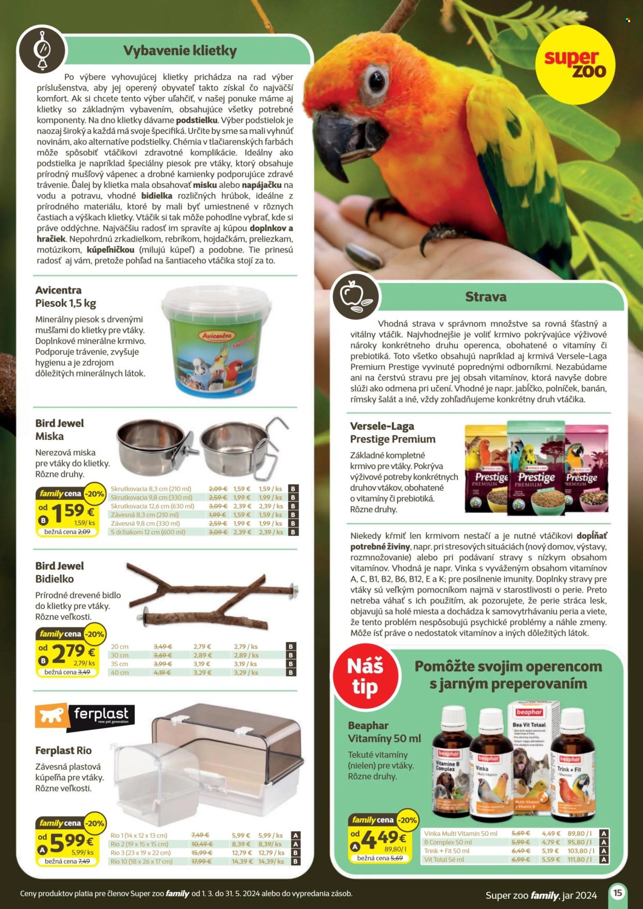 Leták SUPER ZOO. Strana 15