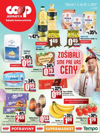 Leták COOP Jednota - 7.3.2024 - 20.3.2024.