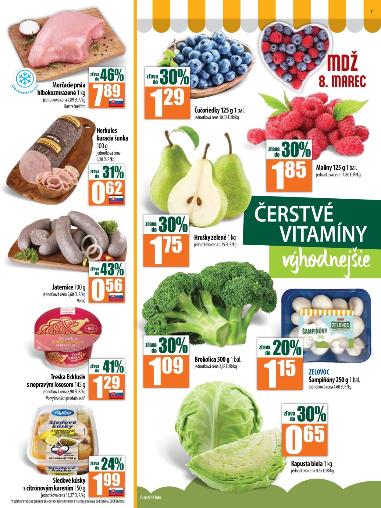 Leták COOP Jednota - 7.3.2024 - 13.3.2024. Strana 3