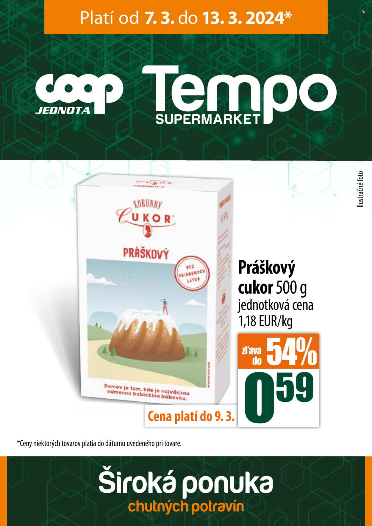 Leták COOP Jednota - 7.3.2024 - 13.3.2024. Strana 1
