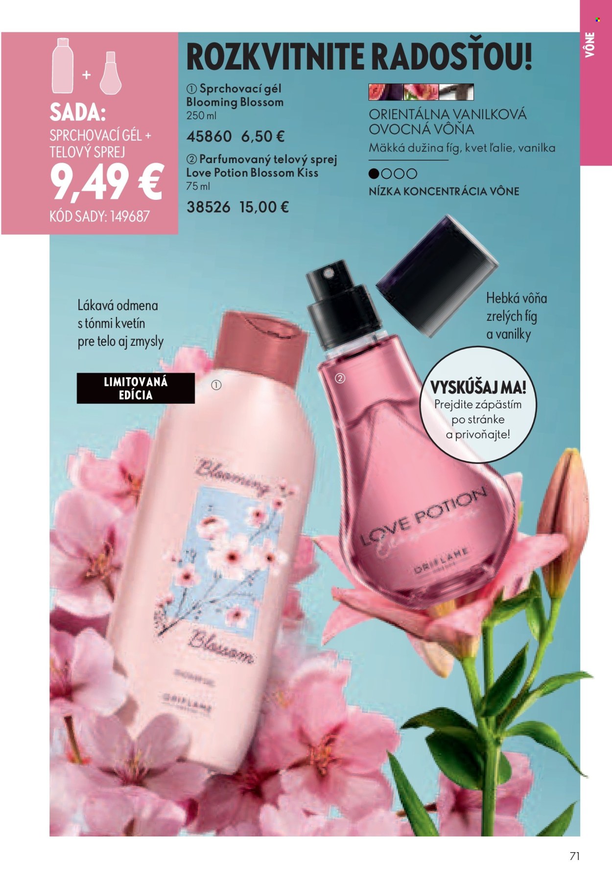 Leták Oriflame - 26.3.2024 - 15.4.2024. Strana 71