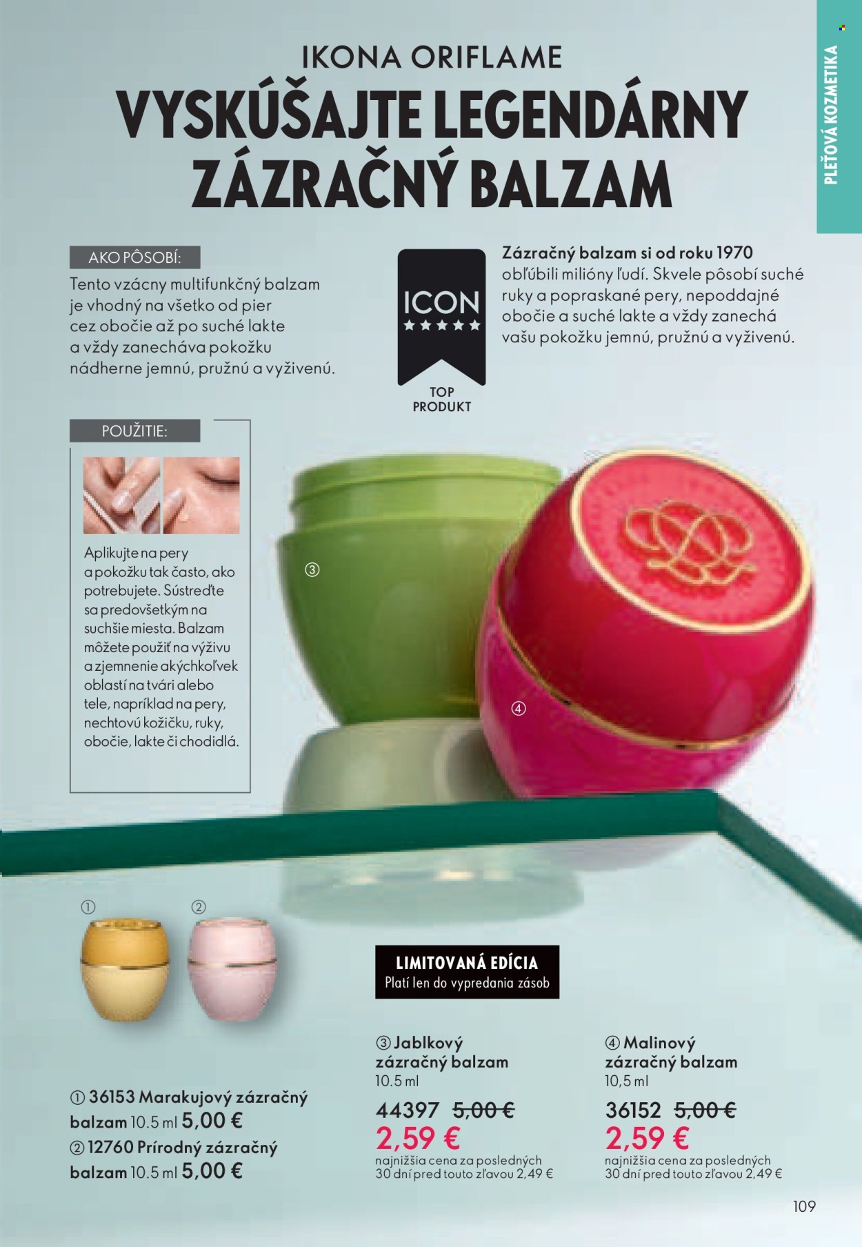 Leták Oriflame - 26.3.2024 - 15.4.2024. Strana 109