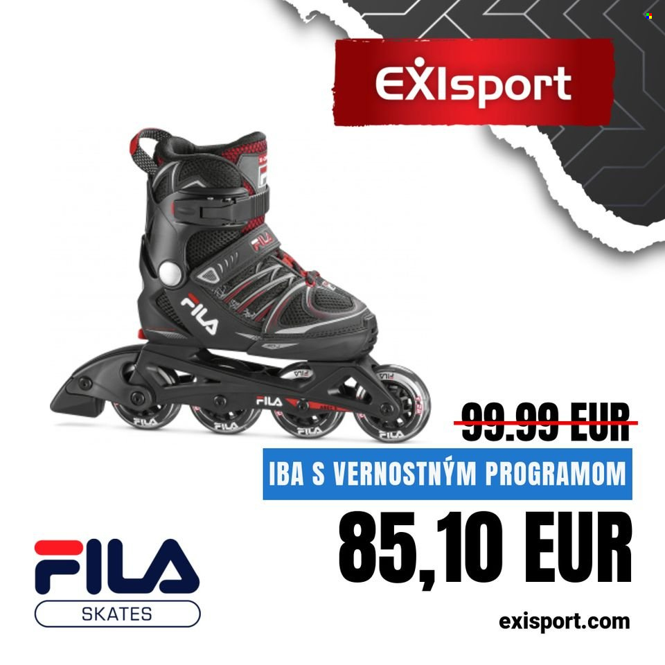 Leták Exisport. Strana 3