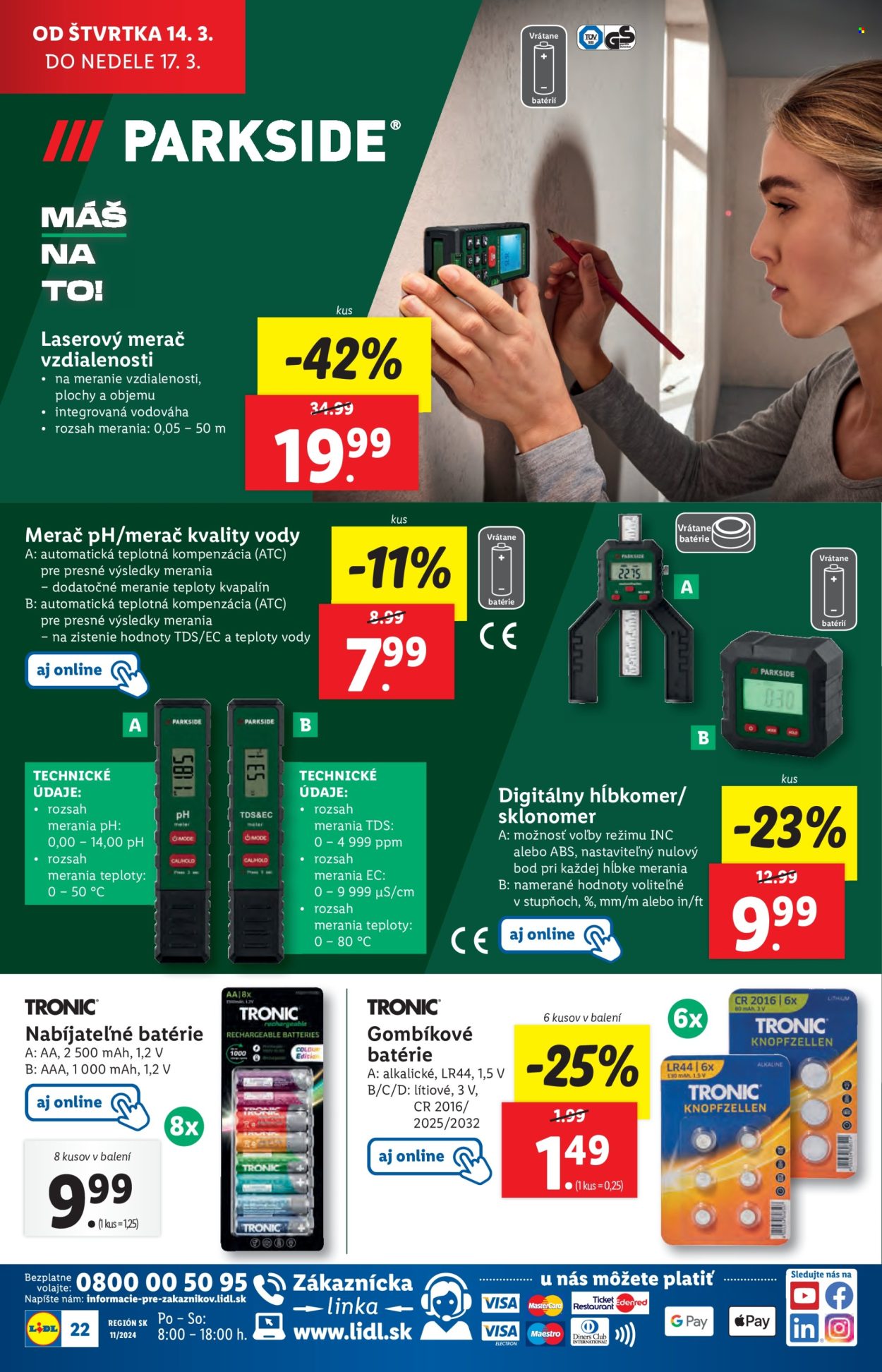 Leták Lidl - 11.3.2024 - 17.3.2024. Strana 22