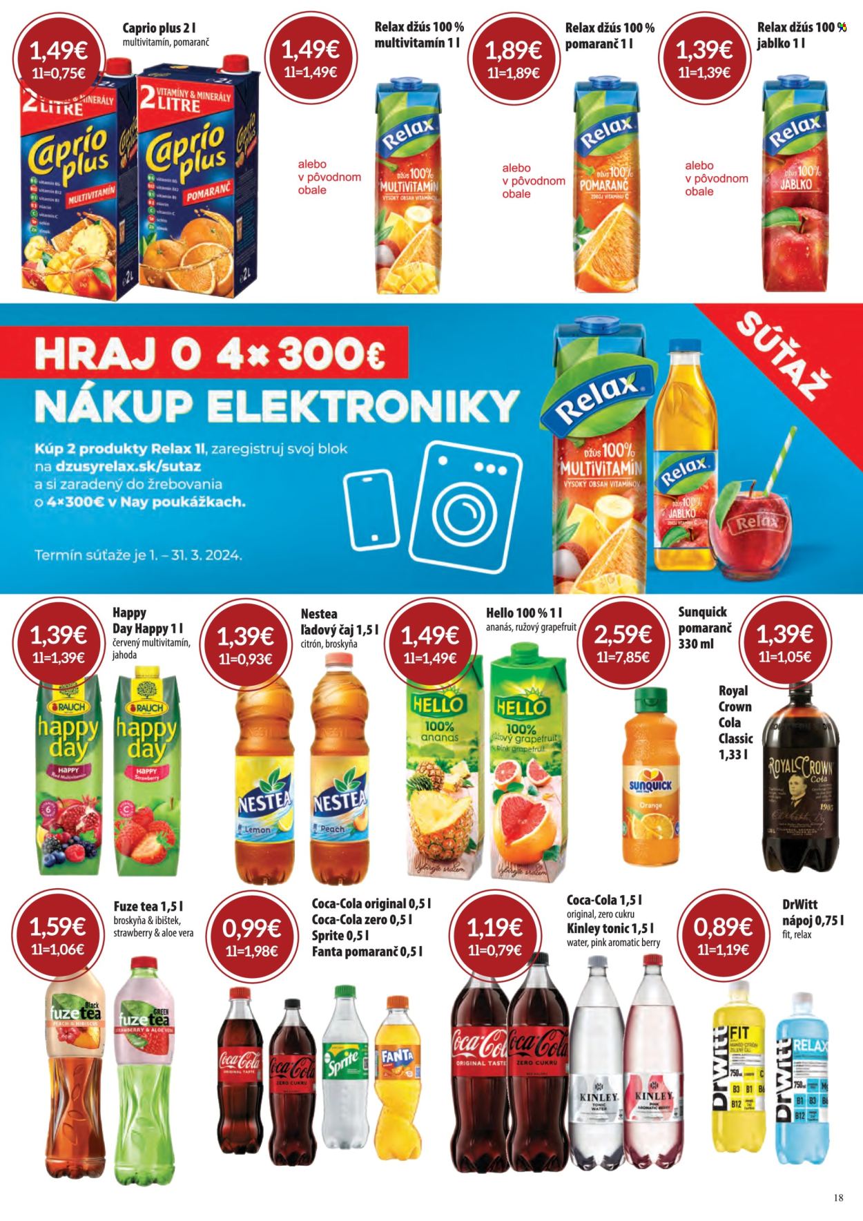Leták CBA Komfos - 7.3.2024 - 20.3.2024. Strana 18