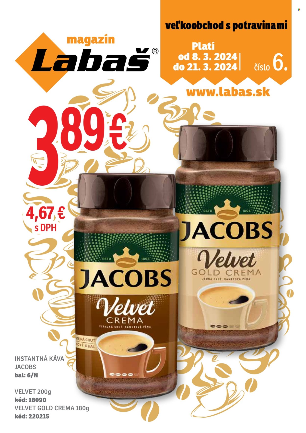 Leták Labaš - 8.3.2024 - 21.3.2024. Strana 1