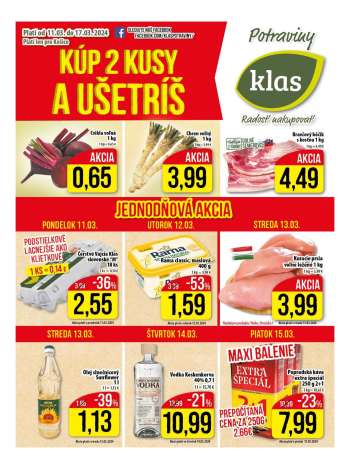 Leták Klas - 11.3.2024 - 17.3.2024.