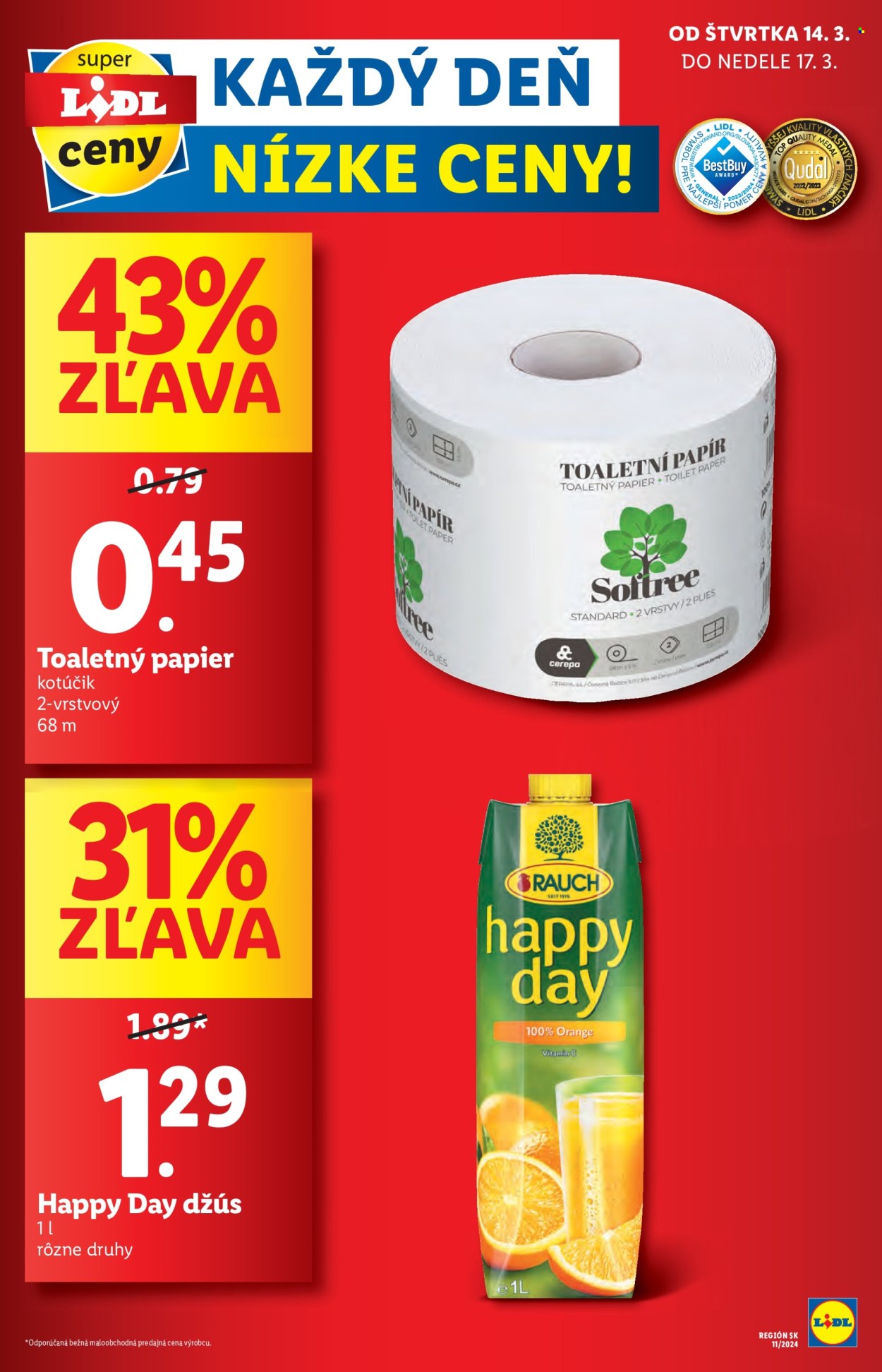 Leták Lidl - 14.3.2024 - 17.3.2024. Strana 9