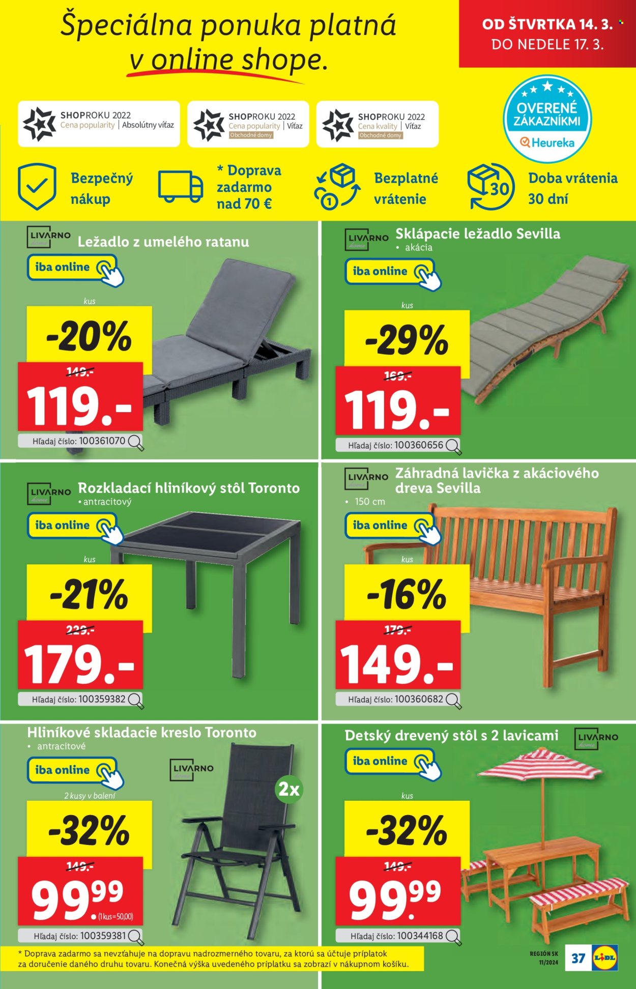 Leták Lidl - 14.3.2024 - 17.3.2024. Strana 45