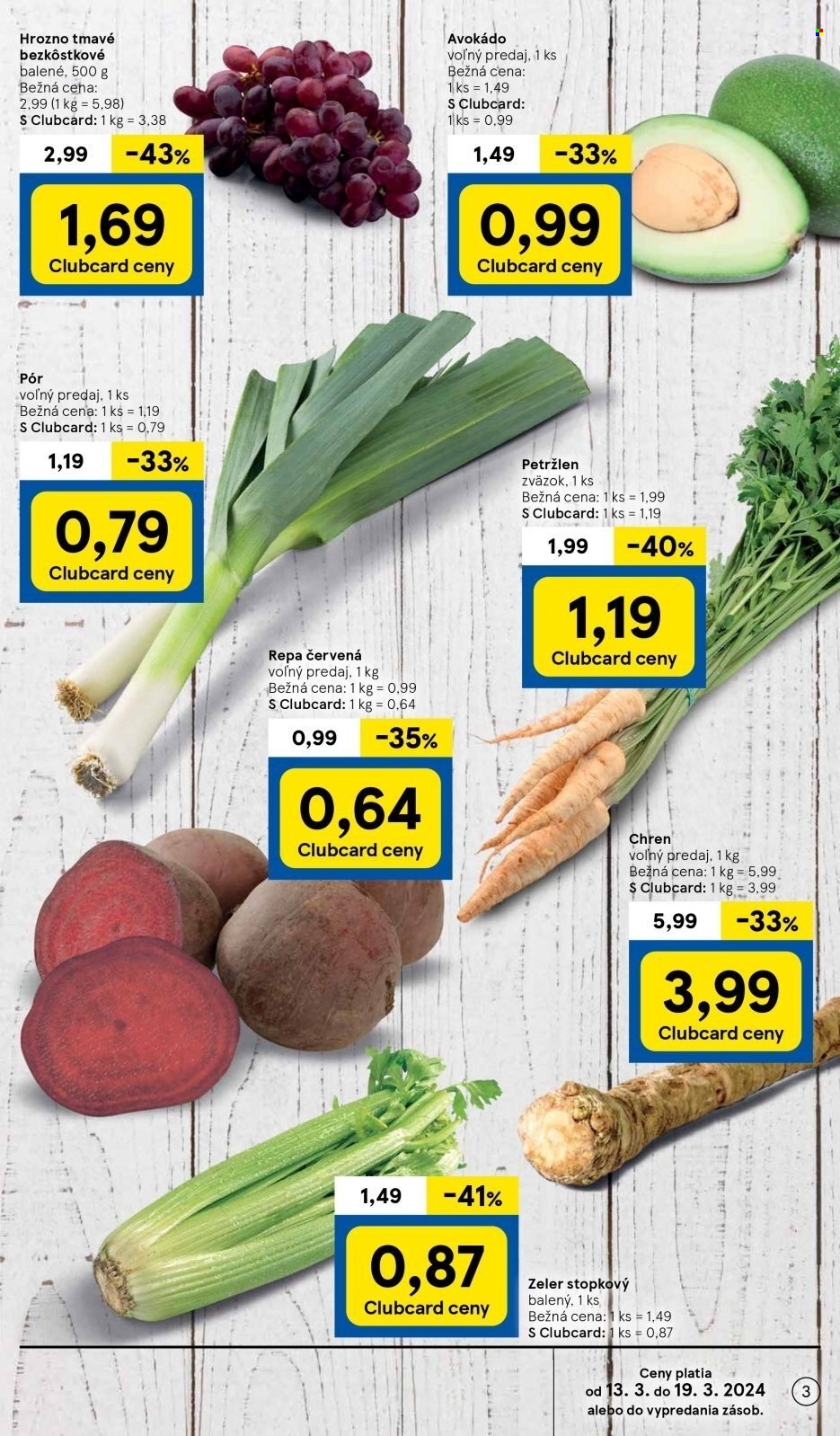 Leták TESCO - 13.3.2024 - 19.3.2024. Strana 3